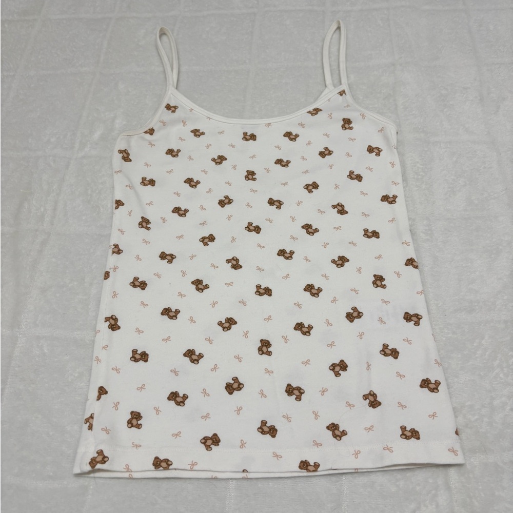 John Galt White Teddy Bear Tank